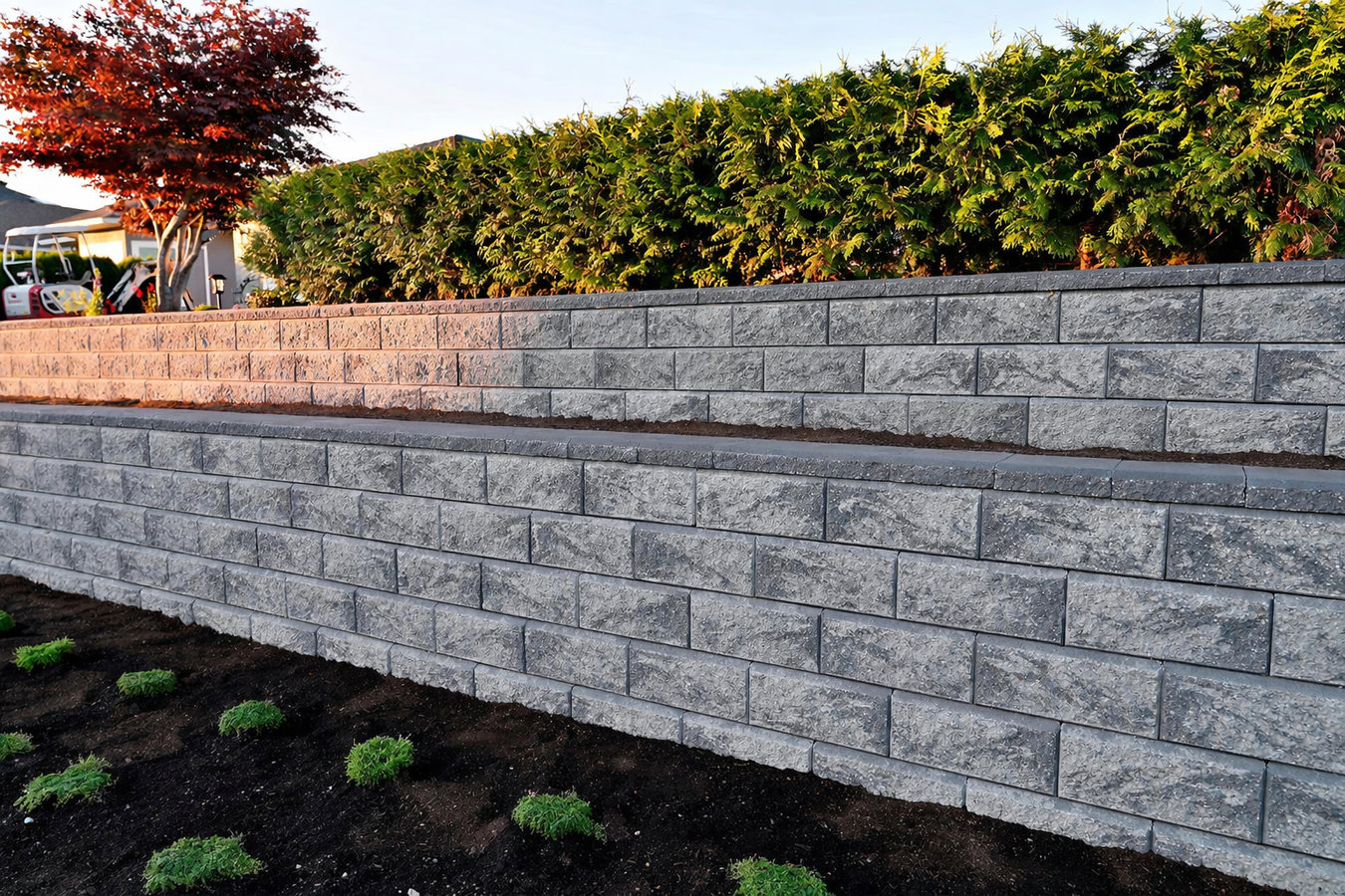 Retaining wall construction in Santa Clara, CA